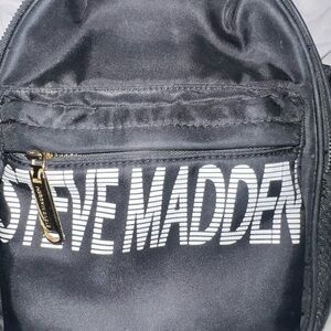 Steve Madden Black Backpack
